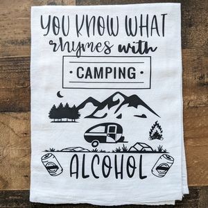 Handmade Camping Hand Towel